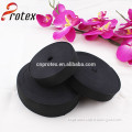 6cm black garment woven elastic tape